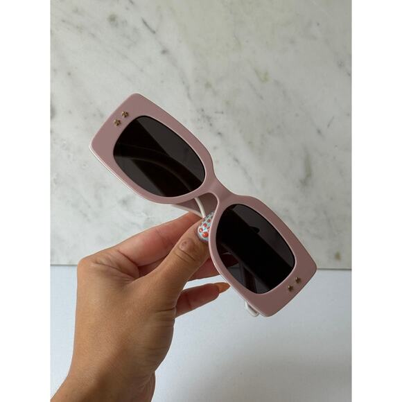 NEW Dior Pacific S1U Logo Sunglasses in Mauve Powder Pink - Picture 10 of 10